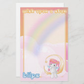 Op een ster wachten briefpapier (Voorkant / Achterkant)