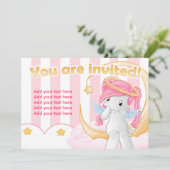 Op een ster wachten kaart (Staand voorkant)