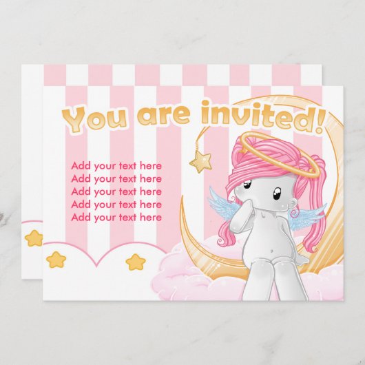 Op een ster wachten kaart (Voorkant / Achterkant)