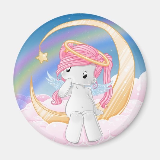 Op een ster wachten magneet (Voorkant)