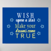 Op een ster wachten poster (Voorkant)