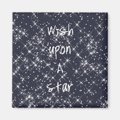 Op een ster wensen magneet (Voorkant)