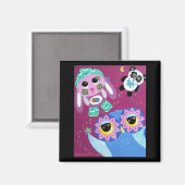 Op een ster wensen magneet (Voorkant / Achterkant)