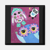 Op een ster wensen magneet (Voorkant)