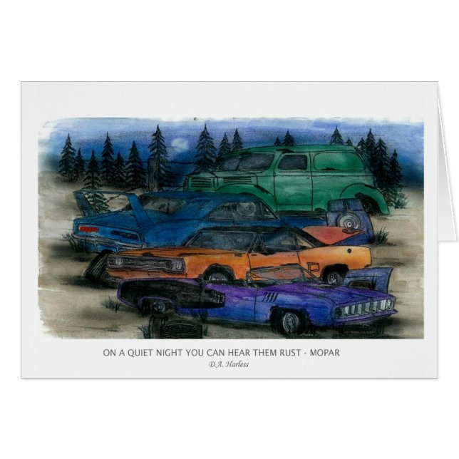 OP EEN STIJGENDE NACHT KUNT U HEN HAREN - MOPAR (Voorkant Horizontaal)