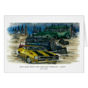 OP EEN STIJGENDE NACHT KUNT U HEN HOREN - CHEVY W-