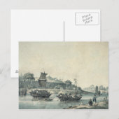Op een van de rivieren van China Briefkaart (Voorkant / Achterkant)