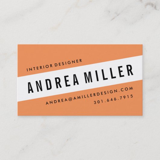 Op een verouderd grafisch Visitekaartje (Voorkant)