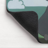 Op een vlak muisblok muismat (Hoek)