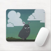 Op een vlak muisblok muismat (Met muis)