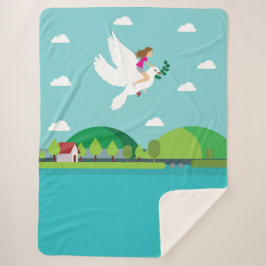 Op een vredesmissie sherpa deken