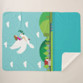 Op een vredesmissie sherpa deken (Voorkant (horizontaal))