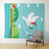 Op een vredesmissie wandkleed (In Situ (horizontaal))