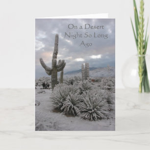 Op een woestijnnacht zo lang geleden kaart