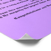 Op een wonderlijk paar poster (Hoek)