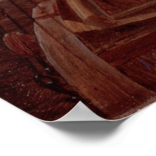 Op een zeilschip poster (Hoek)