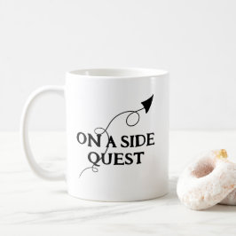 Op een zijdelings quest Funny Mug Koffiemok