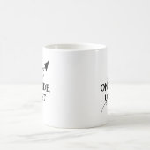 Op een zijdelings quest Funny Mug Koffiemok (Center)