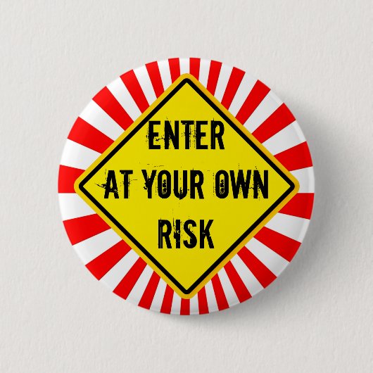 op eigen risico invoeren ronde button 5,7 cm (Voorkant)