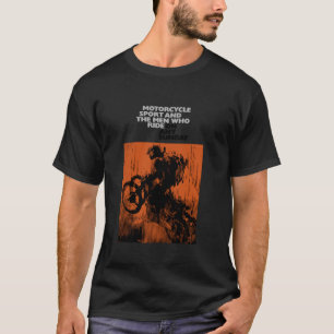 Op elke zondag 1971 motorfiets film Poster T-shirt