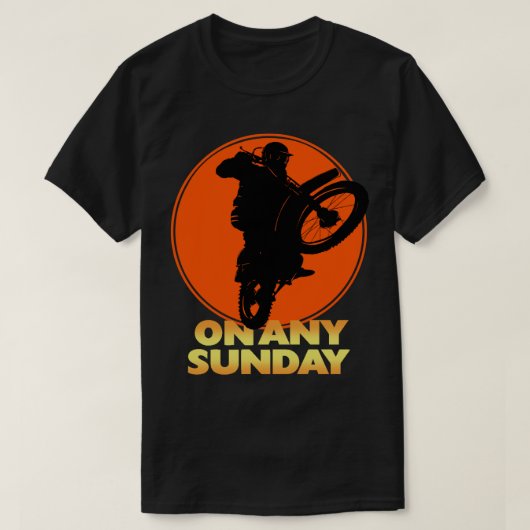 Op elke zondag t-shirt (Design voorkant)