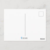 Op en af briefkaart (Achterkant)