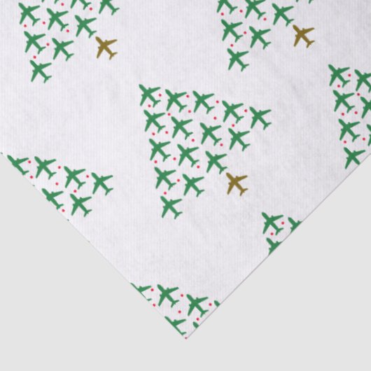 Op en af kerstboom tissuepapier (Detail)