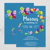 Op- en afpersingsconferentie van Birthday Kaart (Voorkant / Achterkant)