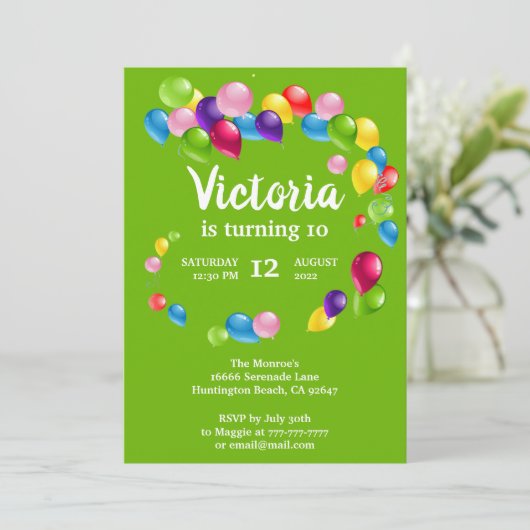 Op- en afpersingsconferentie van Birthday Kaart (Staand voorkant)