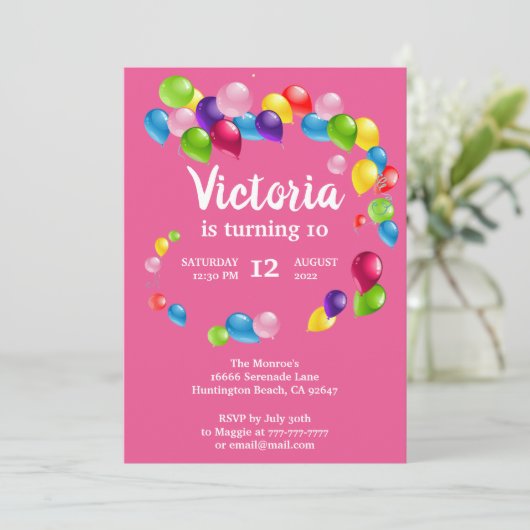 Op- en afpersingsconferentie van Birthday Kaart (Staand voorkant)