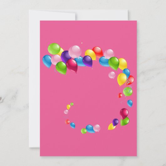 Op- en afpersingsconferentie van Birthday Kaart (Achterkant)