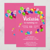 Op- en afpersingsconferentie van Birthday Kaart (Voorkant / Achterkant)