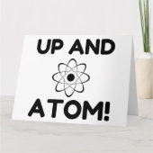 OP EN ATOM BEDANKKAART (Voorkant)