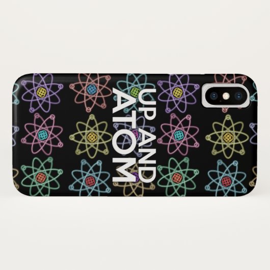 OP EN ATOM Case-Mate iPhone CASE (Achterkant (horizontaal))