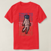 Op en neer Astronauts T-Shirt (Design voorkant)