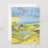 Op en uit briefkaart (Voorkant / Achterkant)