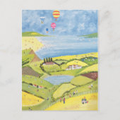 Op en uit briefkaart (Voorkant)