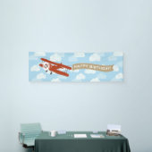 Op en Uit Gelukkige Verjaardag Spandoek (Beurs)