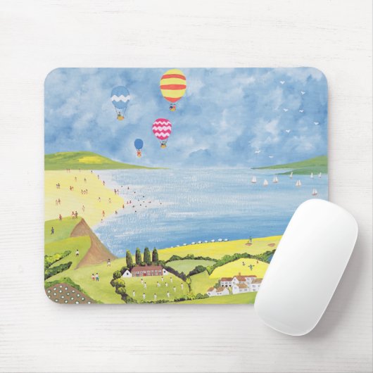 Op en uit muismat (Met muis)