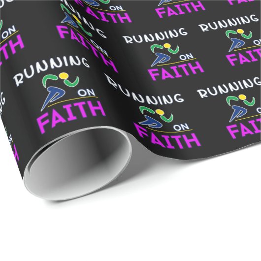 Op Faith Christelijk Runner Cadeaupapier (Rol Hoek)