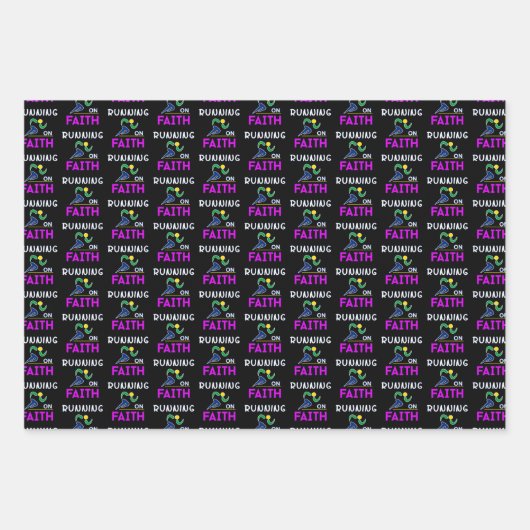 Op Faith Christelijk Runner Inpakpapier Vel (Voorkant 2)