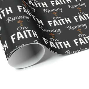Op Faith Runner Cadeaupapier