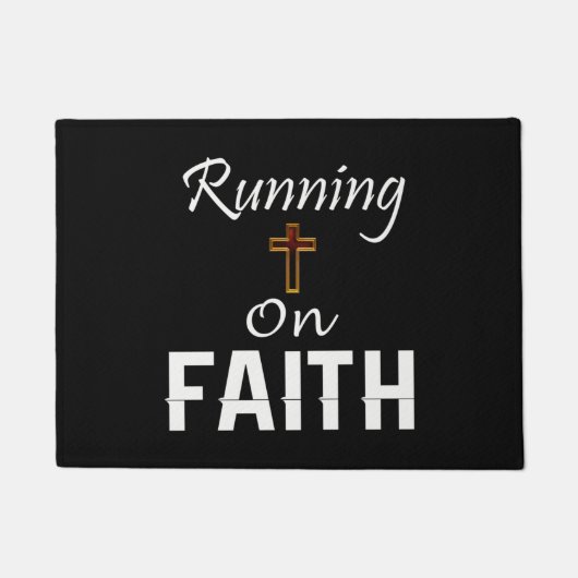 Op Faith Runner Deurmat (Voorkant)