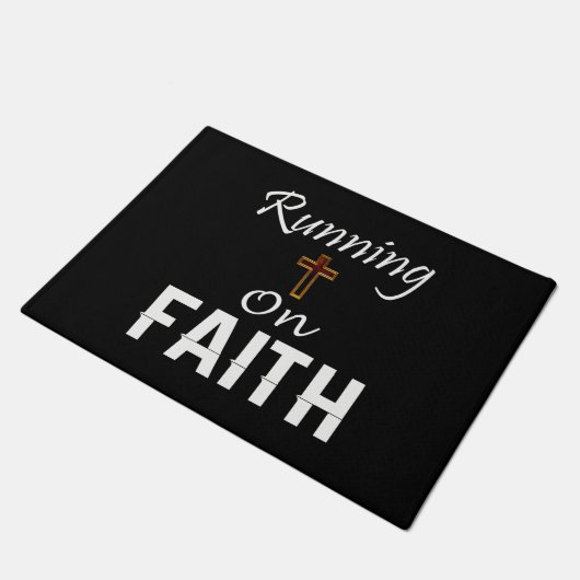 Op Faith Runner Deurmat (Schuin)