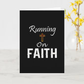 Op Faith Runner Kaart (Gele Bloem)