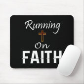 Op Faith Runner Muismat (Met muis)