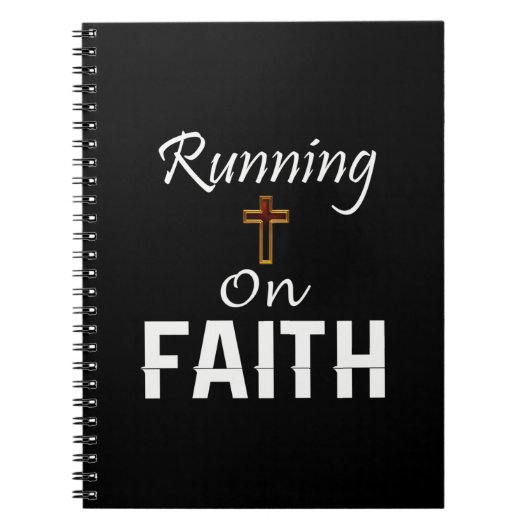 Op Faith Runner Notitieboek (Voorkant)