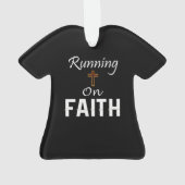 Op Faith Runner Ornament (achterkant)
