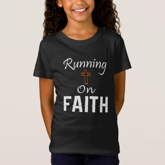 Op Faith Runner T-shirt (Voorkant)