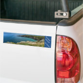 Op feestdag in de hommelklever van de hagedis bumpersticker (Op Truck)